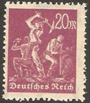 Stamps Germany -  240 - mineros