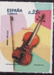 Stamps Spain -  violin