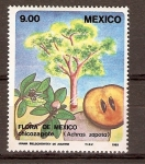 Stamps Mexico -  CHICOZAPOTE