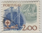 Stamps : Europe : Portugal :  Microondas Feixes Tropodifusao