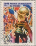 Sellos del Mundo : Europa : Francia : 1998 France Championne du Monde