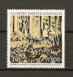 Stamps Germany -  Centenario de la Comuna de Paris