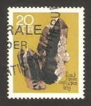 Stamps Germany -  mineral cuarzo de lichtenberg