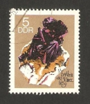 Stamps Germany -  mineral  erythrine de schneeberg 