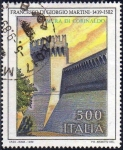 Sellos de Europa - Italia -  Italia 1989 Scott 1785 Sello Arquitectos Francesco di Giorgio Martini (1439-1502) Muro de Corinaldo 
