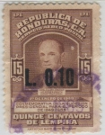 Stamps Honduras -  Julio Lozano