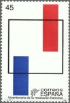 Stamps United States -  BICENTENARIO DE LA REVOLUCION FRANCESA