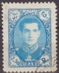 Stamps Iran -  IRAN 1957 Scott 1089 Sello Mohammad Shah Reza Pahlavi 2 1/2R usado Stamp 