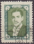 Stamps Iran -  IRAN 1957 Scott 1094 Sello Mohammad Shah Reza Pahlavi 20R Usado Stamp 