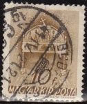 Stamps : Europe : Hungary :  Hungria 1939 Scott 542 Sello Corona de San Esteban usado Magyar Posta M-603 Ungarn Hungary Hongrie 