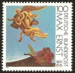 Stamps Germany -  1401 - Centº del nacimiento del pintor Max Ernst