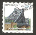Stamps : Europe : Germany :  1942 - puente el milagro azul, Dresden