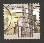 Stamps Germany -  2184 - bosque petrificado de chemnitz