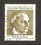 Stamps Germany -  461 - 50 anivº del derecho al voto de la mujer, marie juchacz 