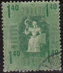 Stamps : Europe : Hungary :  Hungria 1946 Scott 796 Sello Agricultura usado 1,40f Magyar Posta Ungarn Hungary Hongrie Ungheria Ho