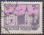 Stamps Hungary -  Hungria 1973 Scott 2200 Sello Monumentos Ayuntamiento Kaposvar usado M-2875 Magyar Posta Ungarn Hung
