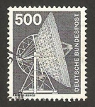 Stamps Germany -  708 - radio telescopio