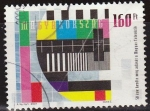 Stamps Hungary -  Hungria 2007 Sello 50 Aniv. TV Húngara Carta de Ajuste usado Ungarn Hungary Hongrie Ungheria Hongari