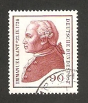Stamps : Europe : Germany :  655 - 250 anivº del nacimiento de immanuel kant, filosofo