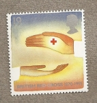 Stamps United Kingdom -  125 Aniversario Cruz roja Británica
