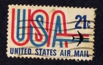 Stamps : America : United_States :  Estados unidos Air mail