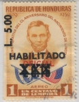 Sellos de America - Honduras -  Abraham Lincoln