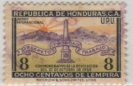 Stamps Honduras -  Respeto Probidad Trabajo
