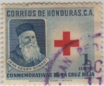 Sellos de America - Honduras -  Jean Henry Dunant
