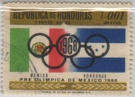 Sellos del Mundo : America : Honduras : Pre Olímpica de México 1968