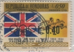 Sellos de America - Honduras -  Pre Olímpica de México 1968