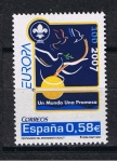 Stamps Spain -  Edifil  4322  Europa. Centenario del Movimiento Scout.  