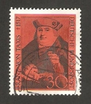 Stamps Germany -  400 - 450 anivº de la muerte de franz von taxis