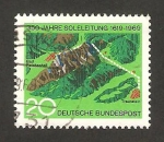 Stamps Germany -  465 - 350 anivº de la conducción del salto de agua de  bad reichenhall traunstein