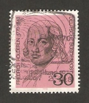 Stamps Germany -  friedrich holderlin