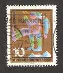 Stamps Germany -  servicio de voluntarios en la montaña