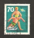 Stamps Germany -  servicio de voluntarios en el mar