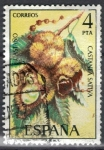 Stamps : Europe : Spain :  ESPANA 1975 (E2257) Flora - Castano 4p 2