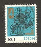 Stamps Germany -  10 exposición de futuros pintores