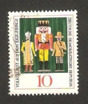 Stamps Germany -  arte popular de erzgebirge