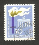 Stamps Germany -  1073 - 2º juegos deportivos de la juventud en berlin