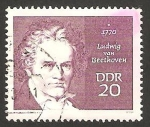 Stamps Germany -  Ludwig van Beethoven, compositor alemán