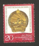 Stamps Germany -  50 anivº de la revolución mongola