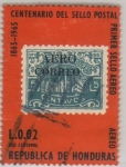 Stamps Honduras -  1° Sello Aereo