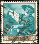 Stamps Spain -  San Jerónimo -Zurbarán