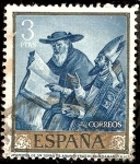 Stamps Spain -  Apoteosis de Santo Tomás - Zurbarán
