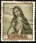 Stamps Spain -  La Inmaculada - Zurbarán