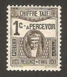 Stamps Tunisia -  tasa, mascara