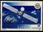 Sellos de Europa - Espa�a -  ESPAÑA 1990 3060 Sello Nuevo 125 Aniversario Unión Internacional de Telecomunicaciones UIT Satélite 