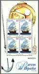 Stamps Spain -  BARCOS DE ESPAÑA