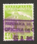 Stamps : America : Venezuela :  edificio de correos de caracas